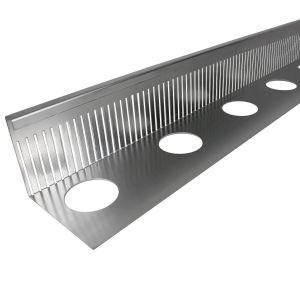 Kiesfangleiste Alu 1,5mm, Höhe 60-120 mm, L: 2,5m