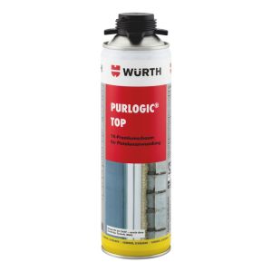 WÜRTH 1K-Pistolenschaum PURLOGIC TOP, betongrau, 500ml