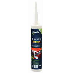 BOSTIK SUPERGRIP XTREM H751, 1K-Hybrid-Klebstoff, extrem hohe Anfangs- und Endhaftung, 450 g-Kartusche, weiß