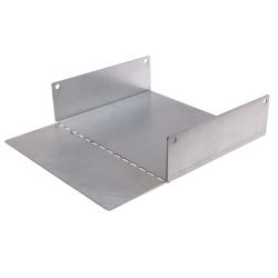 Verbinder / Endkappen für Entwässerungsrinne Pro Style, MAGNELIS Stahl Natur
