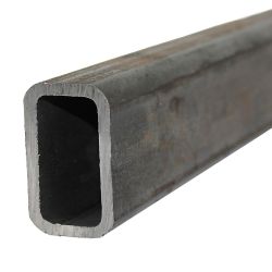 Rechteckrohr Stahl schwarz