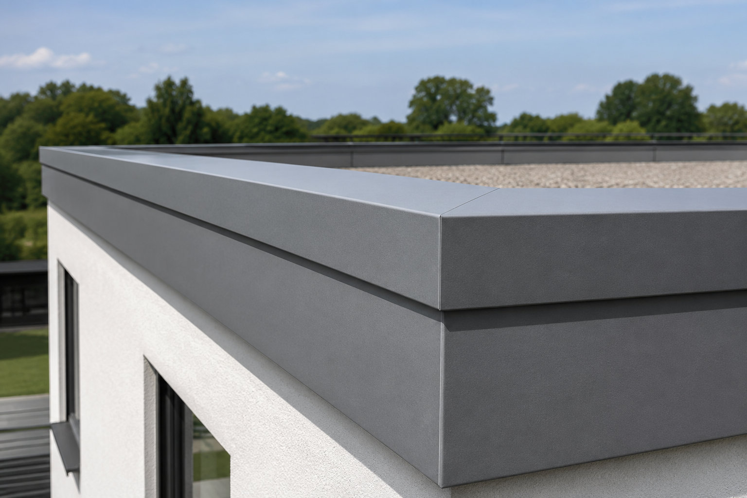 Gartenmauer wird nass - Mauerabdeckung Blech