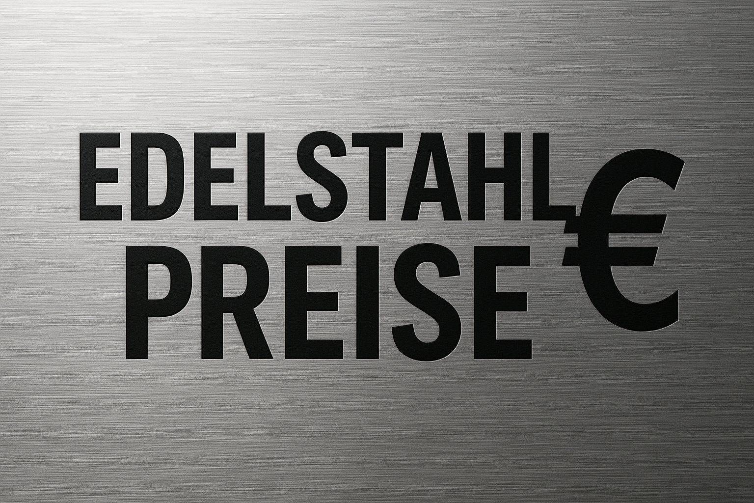 Edelstahl Preise